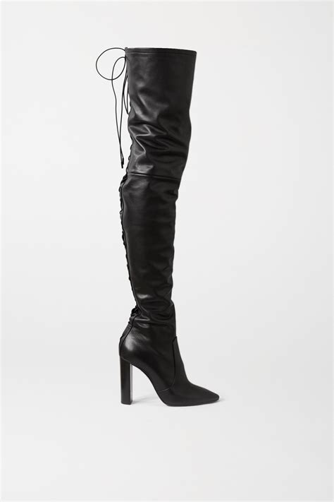 yves saint laurent over the knee boots|saint laurent boots clearance.